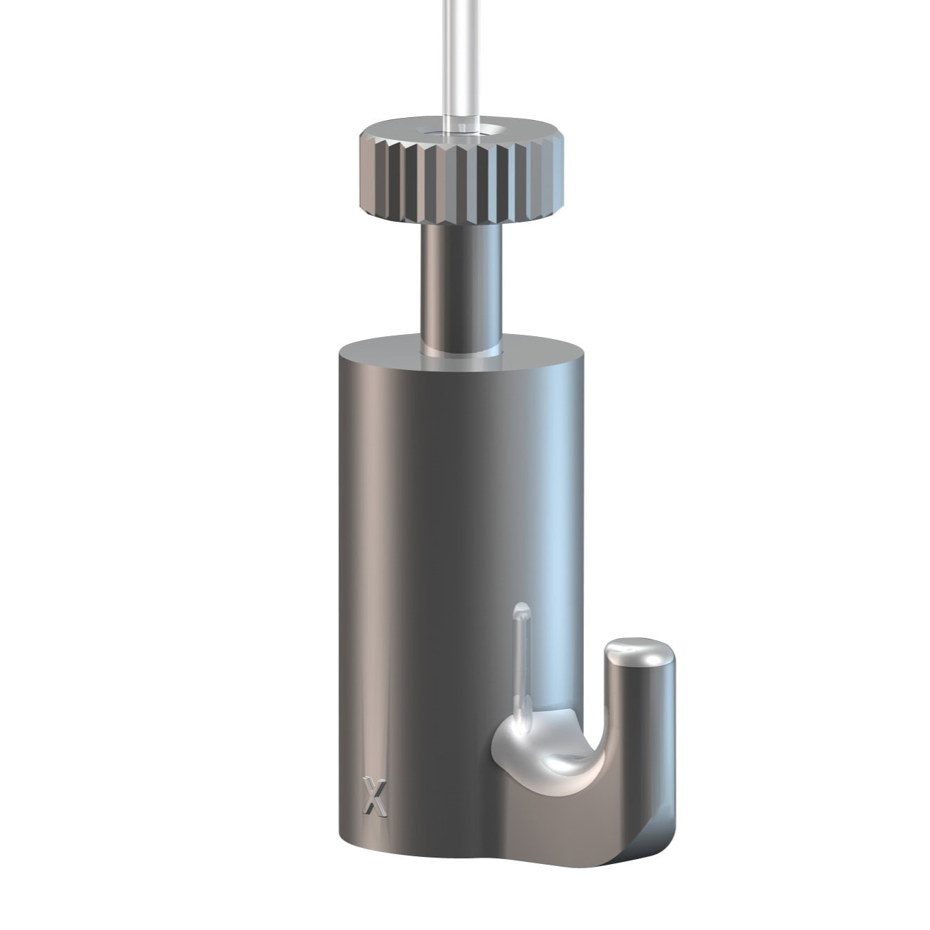 Hang Logic Artiteq Auto Grip 15 kg picture rail hooks for 2 mm wire - self-locking heavy-duty hanger