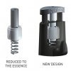 Side-by-side comparison showing the new design of the Artiteq Micro Grip 1 mm Hook, highlighting its streamlined, fiberglass-reinforced structure, available through Hang Logic, an Australian Artiteq importer.