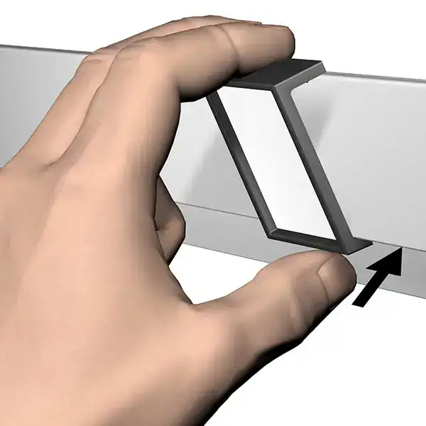 Me-Clip for Info Rail