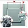 Back Frame Hanging System – Floating Mount Kit