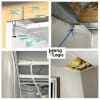ArtiTeq Shadowline Drywall picture rail install showing screw fix to joists, sheet capture, 10 or 13 mm reveal, Hang Logic